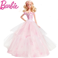 芭比娃娃Barbie新款生日祝福 女孩玩具 生日礼物 送礼佳品
